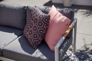 Alternative view of Fontaine 3-seter sofagruppe m/bord - royal white