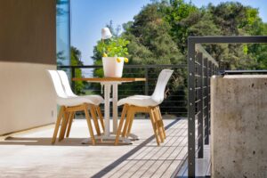 Alternative view of Sophie Dining Teak - white/teak