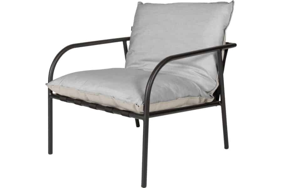 Jeremy sofastol - Sunbrella lead chiné