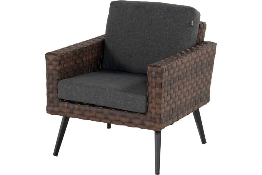 Malta sofastol - leather brown