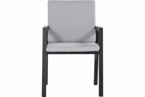 Alternative view of Ancona spisestol - carbon black