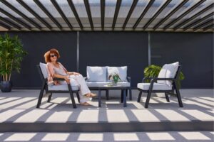 Alternative view of Ibiza 2-seter sofagruppe m/bord