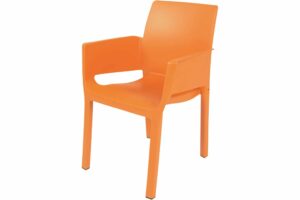 Evelyn stablestol - indian orange