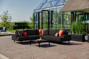 Lucas hjørnesofa - sort/Sunbrella sooty 3 22253758 1 scaled