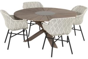 Delphine spisestol - white/black 25 53017000 53594833 1 scaled