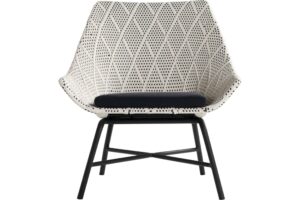 Alternative view of Delphine loungestol - white/black