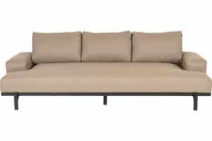 Lucas 3-seter - sort/Sunbrella taupe chinè 3 22253762 1