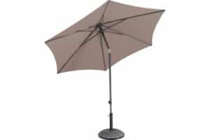 Alternative view of Solar easy-up parasoll Ø250 - taupe