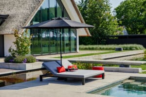 Eva solseng dobbel m/bord - Sunbrella flanelle 12 22644757 14165808 24050743 1
