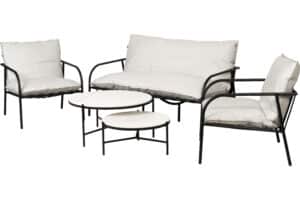 Alternative view of Jeremy Loungeset 2+1+1 - Sunbrella Marble