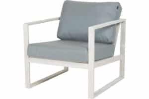Jordan sofagruppe 3+1+1 m/bord - hvit/Sunbrella frosty chiné 6 900142 stol