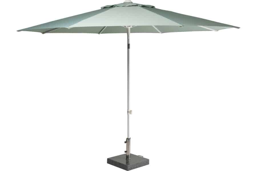 Solar Line parasoll Ø300 - white/Iceberg green