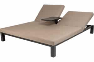 Alternative view of Eva solseng dobbel m/bord - Sunbrella Taupe Chiné