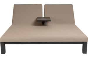 Eva solseng dobbel m/bord - Sunbrella Taupe Chiné 8 22644761 5