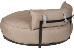 Alternative view of Emma Daybed - Sunbrella Taupe Chiné