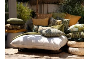 Alternative view of Pearl pyntepute 50x30 - green