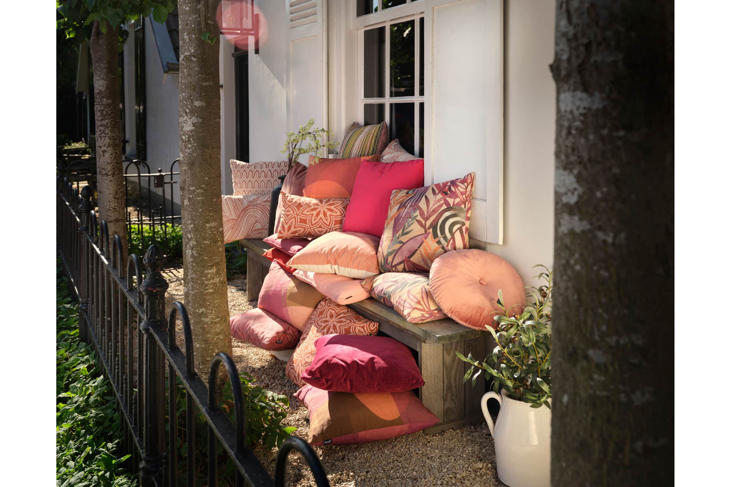 Cloe pyntepute 50x50 - pink - Bilde 3