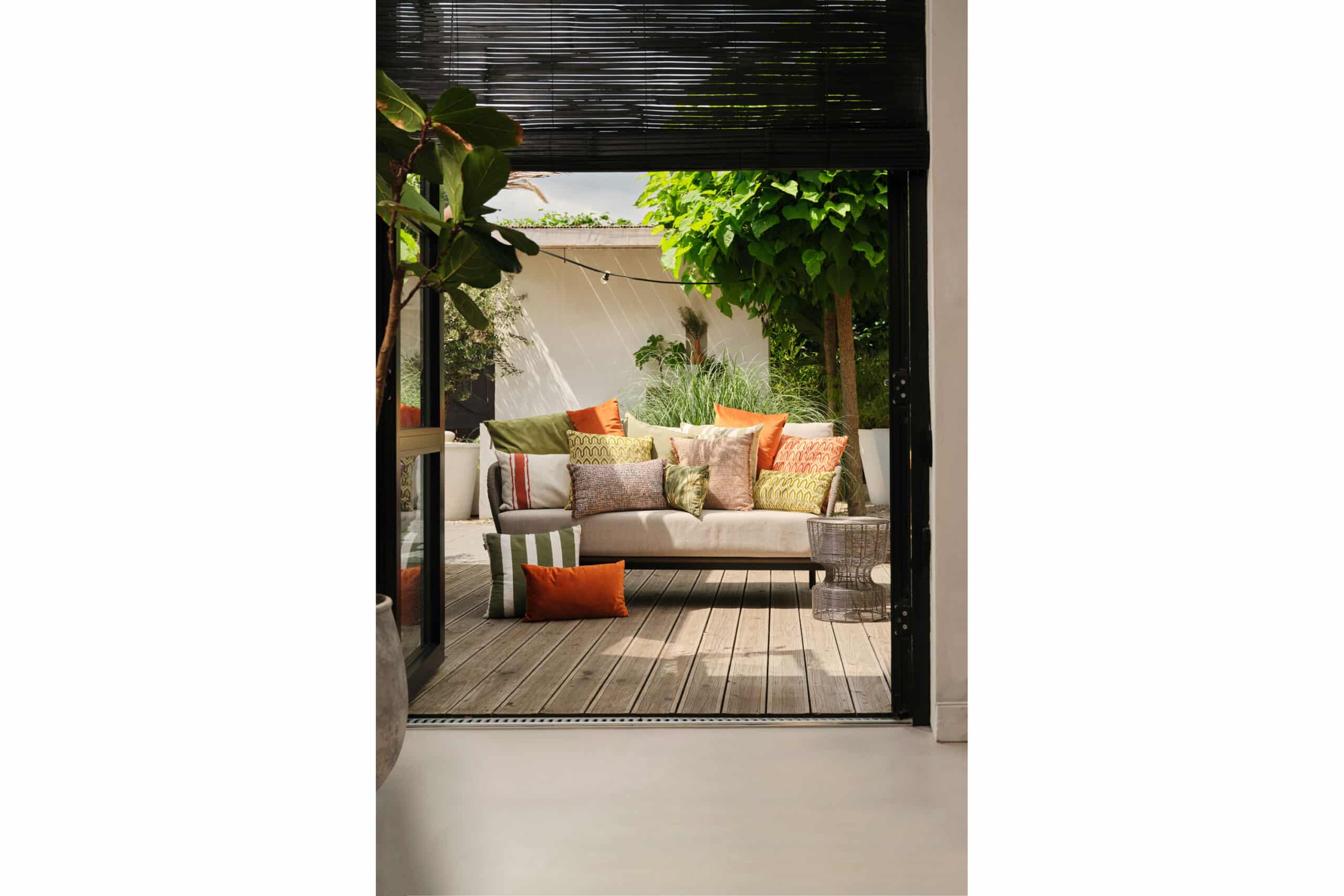 Cloe pyntepute 50x50 - orange 7 Cloe pyntepute 50x50 - orange - Bilde 7