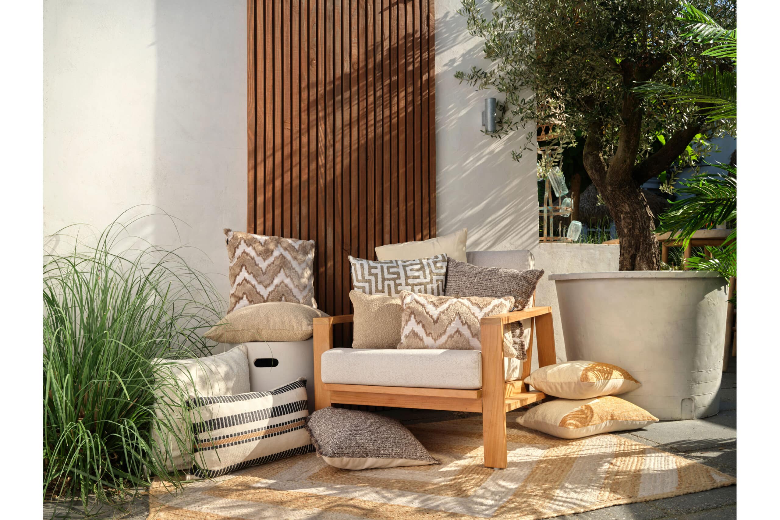 Estelle pyntepute 50x50 - beige 5 Estelle pyntepute 50x50 - beige - Bilde 5