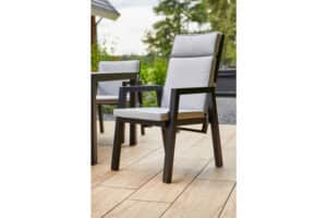 Comino og Ancona spisegruppe med 6 stoler - carbon black 11 72730008 72823708 72721708 4