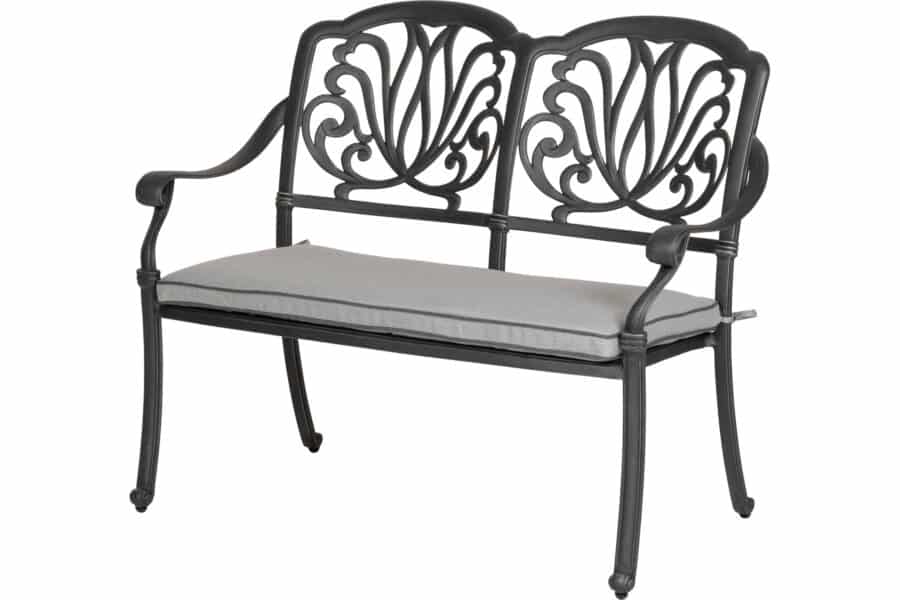 Amalfi 2-seter benk - Riven Grey