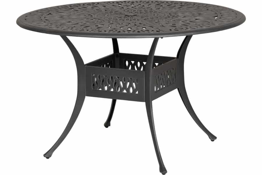 Amalfi spisebord Ø120 - Riven Grey