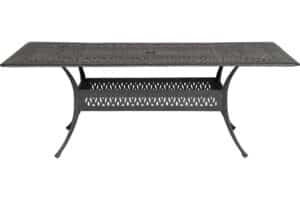 Alternative view of Amalfi spisebord 214x112 - Riven Grey