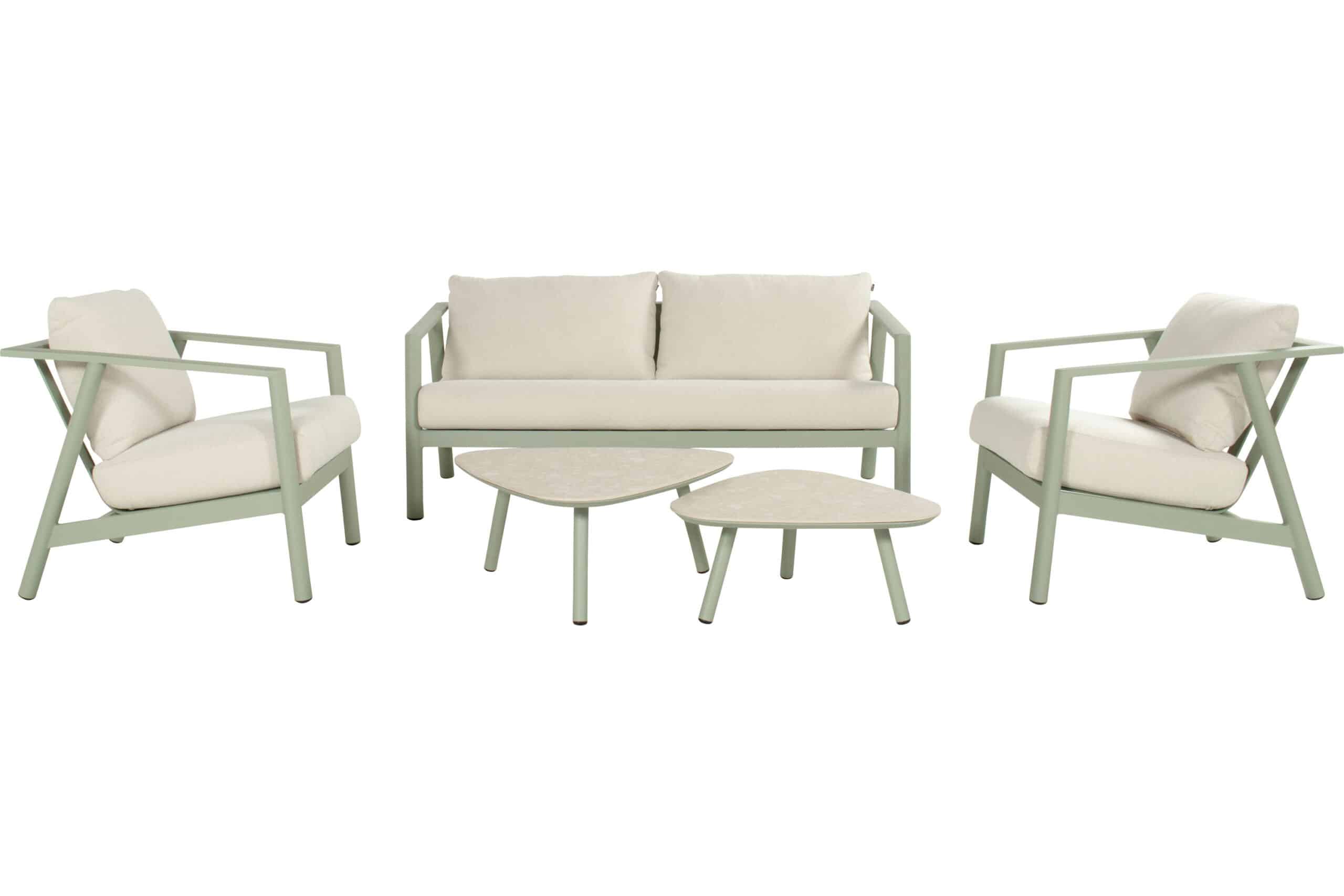 Rana sofagruppe m/bordsett - grønn 2 Rana sofagruppe m/bordsett - grønn - Bilde 2