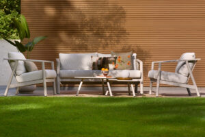 Alternative view of Rana sofagruppe m/bordsett - beige