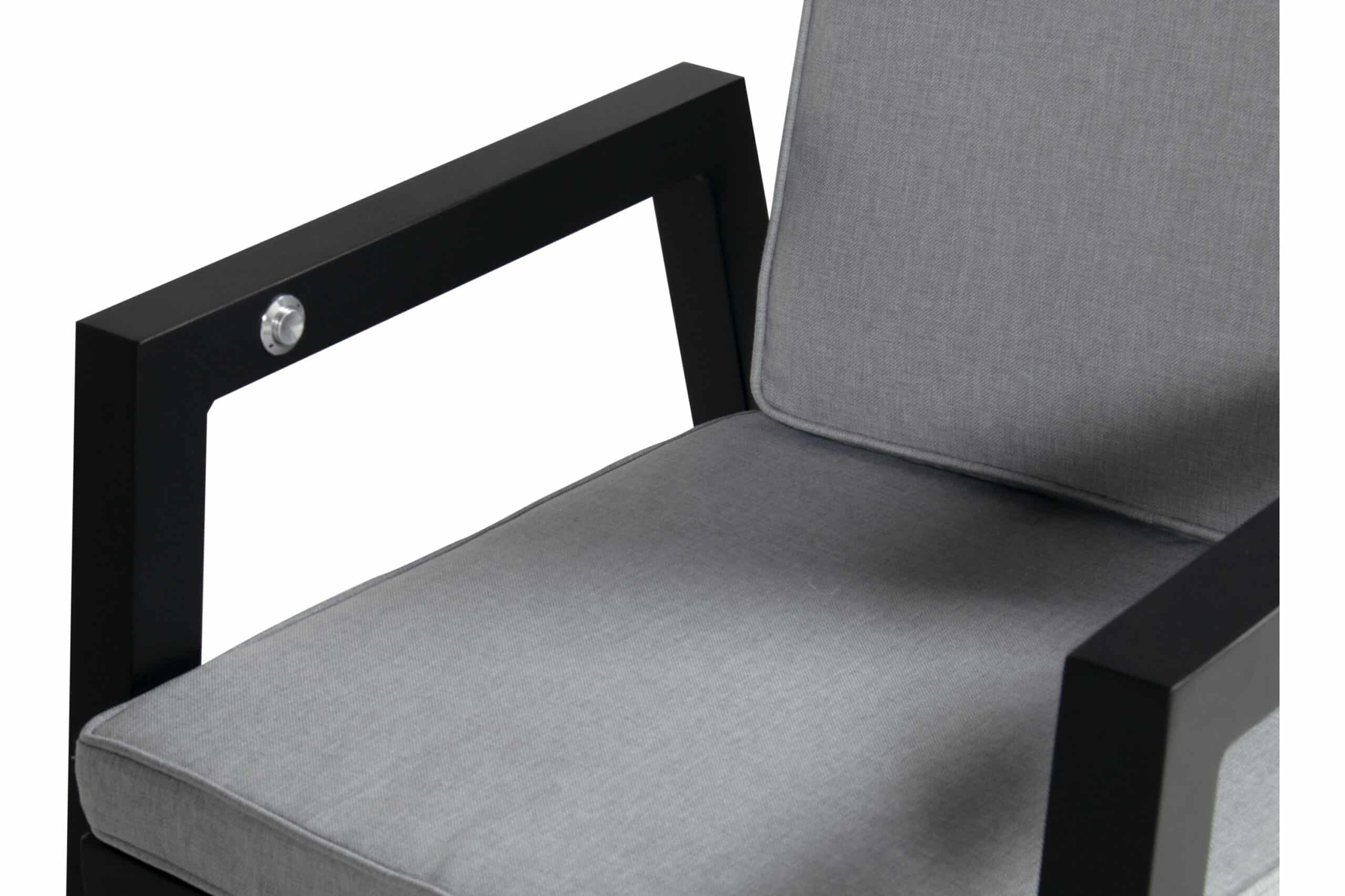 Ancona posisjonsstol - carbon black 4 Ancona posisjonsstol - carbon black - Bilde 4